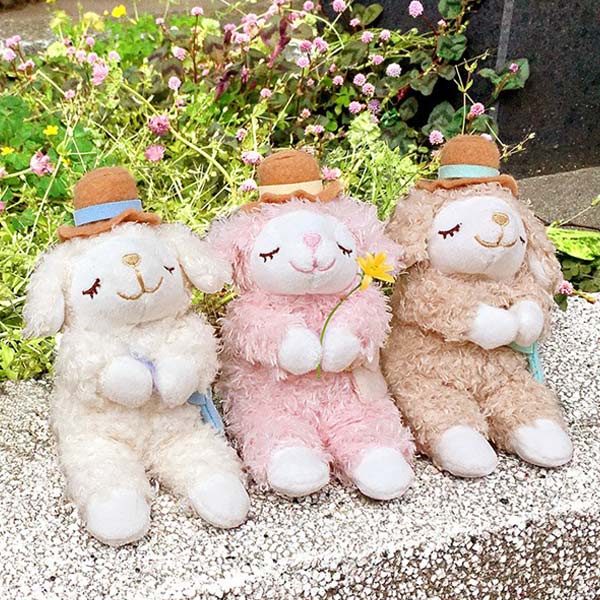 ぬいぐるみ マスコット 連れてってメイプル ひつじのメイプル メイ アイボリー ヌイグルミ もふもふ 手のひらサイズ ふわふわ 動物 羊の通販はau Pay マーケット お弁当グッズのカラフルbox