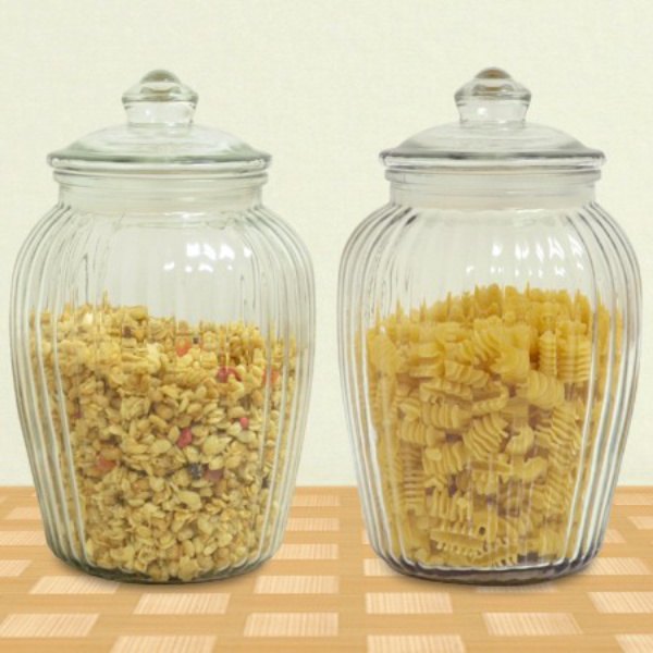 レトロ ガラス 菓子瓶 16×32×23 ブリキ蓋 横置き 駄菓子入れ クッキージャー キャニスター 古道具 アンティーク 札幌 西野店 レトロ ガラス 菓子瓶 16×32×23 ブリキ蓋 横置き 駄菓子入れ
