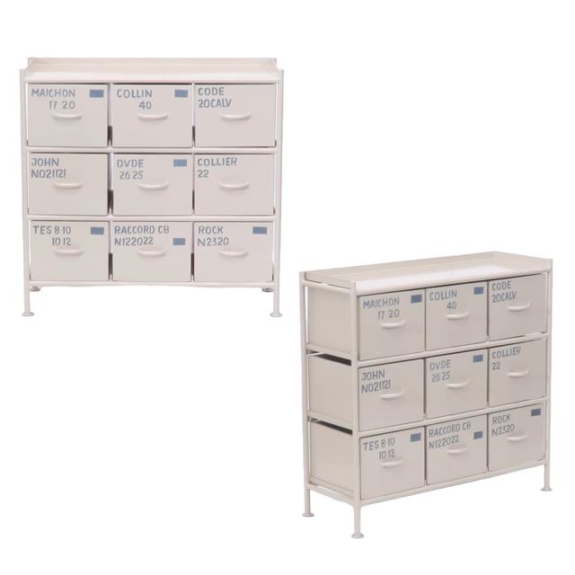 ヴィンテージ　インダストリアルスチールラック20引出し ヴィンテージ インダストリアルスチールラック20引出し ヴィンテージ