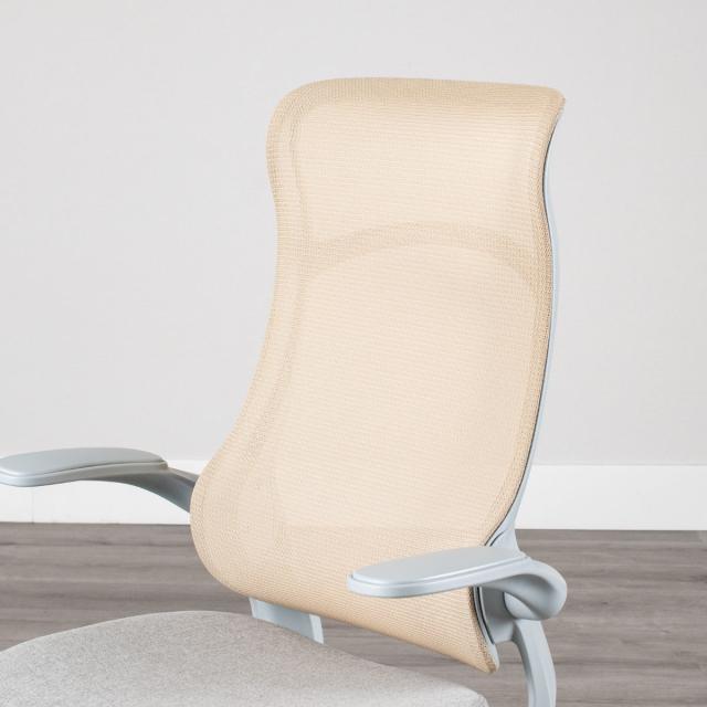 オフィスチェア メッシュ ハイバックタイプ 昇降式 座面高47〜56.5cm フェイト （ ワークチェア パソコンチェア 肘掛け デスクチェア ロッキング機能 座面 高さ調節 キャスター付き PCチェア チェア イス オフィス 仕事 勉強 ）_17