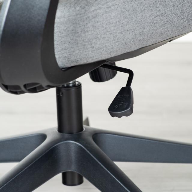 オフィスチェア メッシュ ハイバックタイプ 昇降式 座面高47〜56.5cm フェイト （ ワークチェア パソコンチェア 肘掛け デスクチェア ロッキング機能 座面 高さ調節 キャスター付き PCチェア チェア イス オフィス 仕事 勉強 ）_18