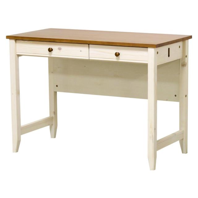 学習机 幅100cm 引出し付 トライP （ デスク 学習デスク 机 勉強机