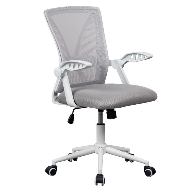 オフィスチェア 座面高47〜55cm 回転 メッシュチェア スコラ （ パソコンチェア ワークチェア ランバーサポート付き 高さ調整 肘掛け 可動式 ロッキング チェア イス キャスター付き デスクチェア オフィス ）_15