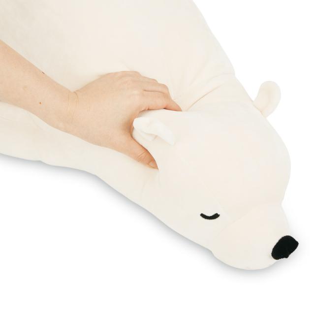 シロクマの抱き枕 Amazon.co.jp: シロクマ ぬいぐるみ リアル 抱き枕 しろくま