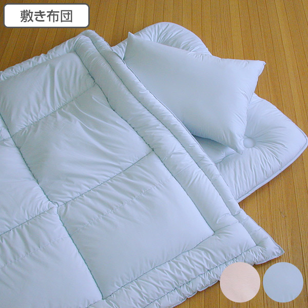 敷き布団 シングル 防ダニ生地 アルファイン 高密度織り 日本製 洗える 敷布団 （ 布団 ふとん 寝具 ほこりが出にくい ダニ ハウスダスト アレルギー 対策 やわらか ）の通販は