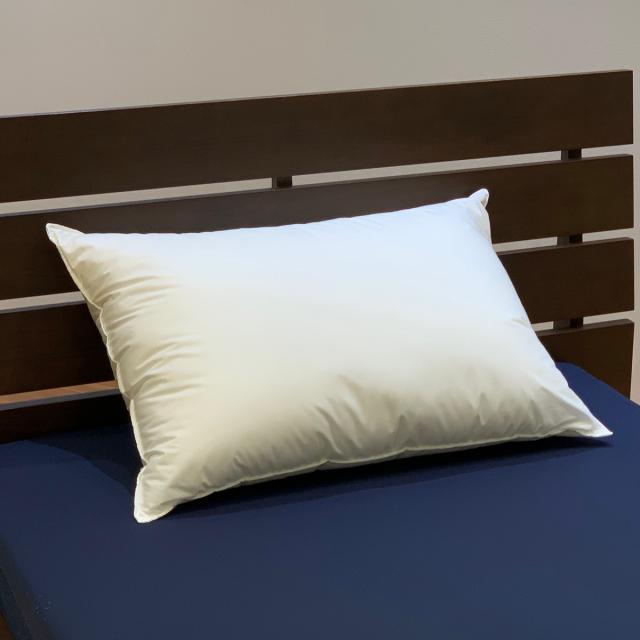 羽毛まくら 50×70cm ホワイトダウン85％ 二層構造 手洗いOK 日本製 （ 洗える まくら 枕 ピロー ダウン 羽毛 ふっくら ふんわり へたりにくい ホテル ） 11,000円