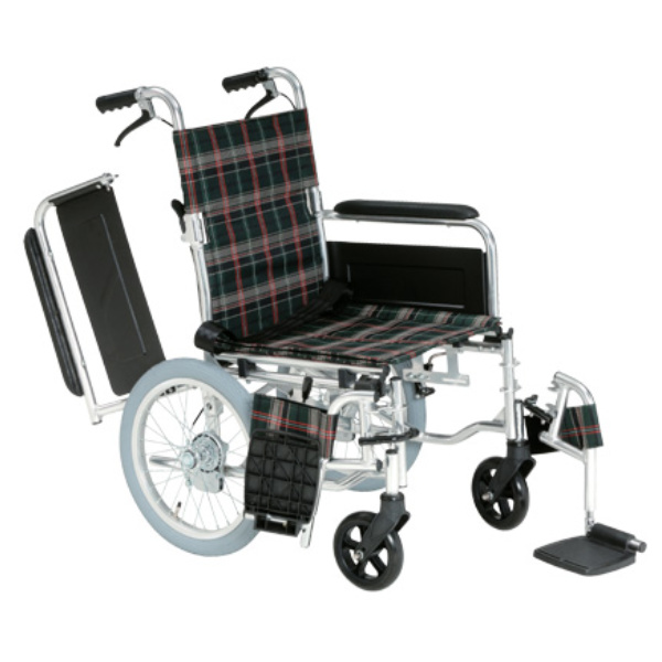 多機能車いす 跳ね上げ式スイングアウトタイプ 介助式背折れ型