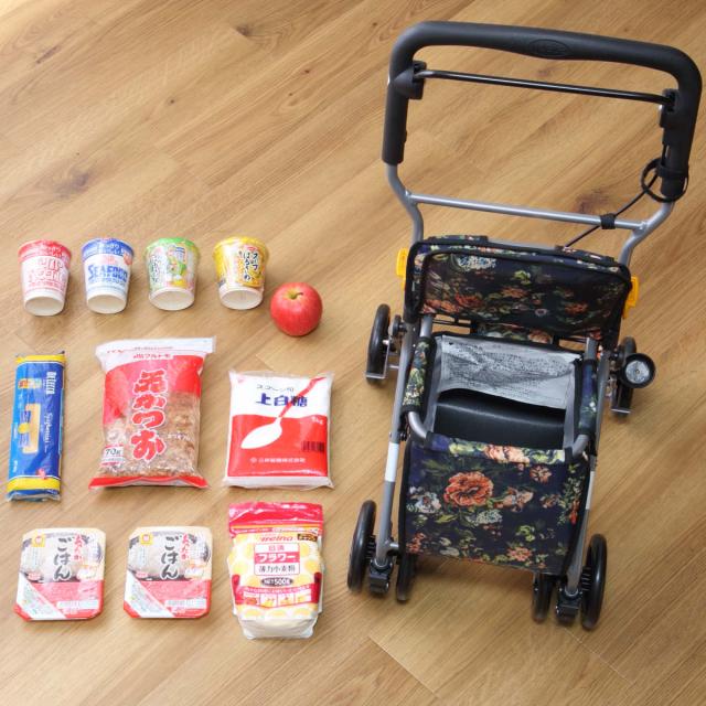 シルバーカー ミドルタイプ ルーク 幅広ハンドル 折りたたみ （ カート 歩行器 歩行車 座れる 折りたたみ コンパクト アルミ製 軽量 歩行補助 介護 高齢者 おしゃれ 歩行補助車 手押し車 買い物 介護用 高さ調節 座面付き シニア ）_6