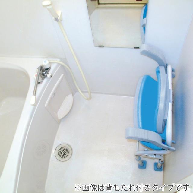 シャワーチェア 折りたたみ シャワーベンチ 背無タイプ （ シャワー チェア ベンチ 背無 7段階 高さ調整 組立 風呂いす 風呂椅子 介護 介護用 入浴用品 風呂 椅子 イス 伸縮 入浴補助 お風呂介助 入浴サポート 入浴介助 転倒防止 ）_3