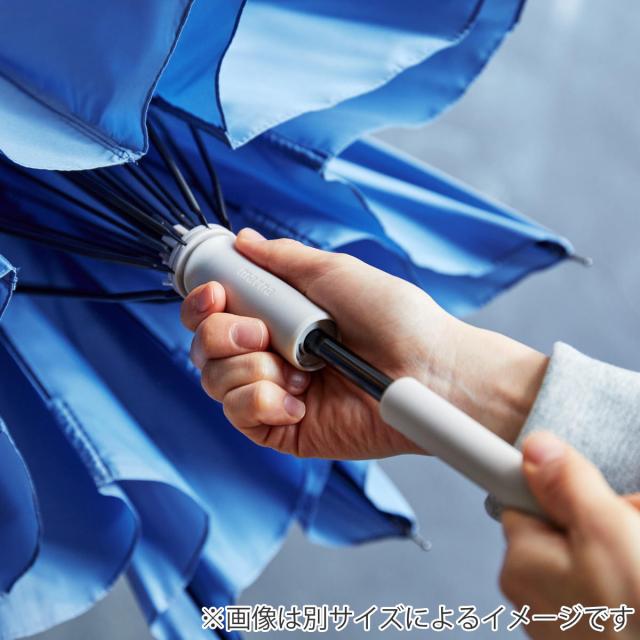 マーナ 傘 Shupatto アンブレラ 62cm （ marna レディース メンズ 晴雨兼用 かさ おしゃれ かわいい 雨傘 日傘 長傘 便利 スライド 手が濡れない ベルトなし 無地 大人 UVカット シュパット 16本骨 男女兼用 ）の通販は