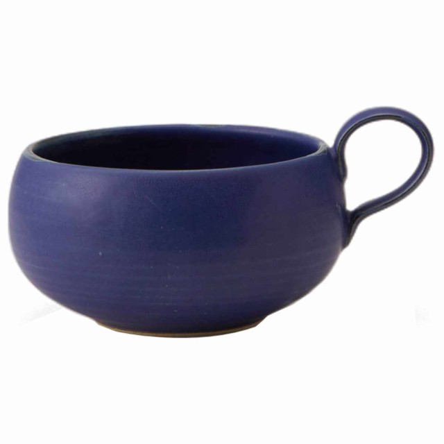 スープカップ 390ml Blueシリーズ 陶器 食器 笠間焼 日本製 スープカップ 390ml Blueシリーズ 陶器 食器 笠間焼 日本製