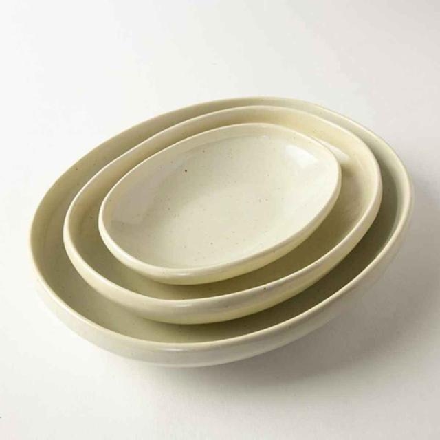 プレート B.N.シリーズ オーバル型 （ 23cm 陶器 皿 お皿 食器 日本製