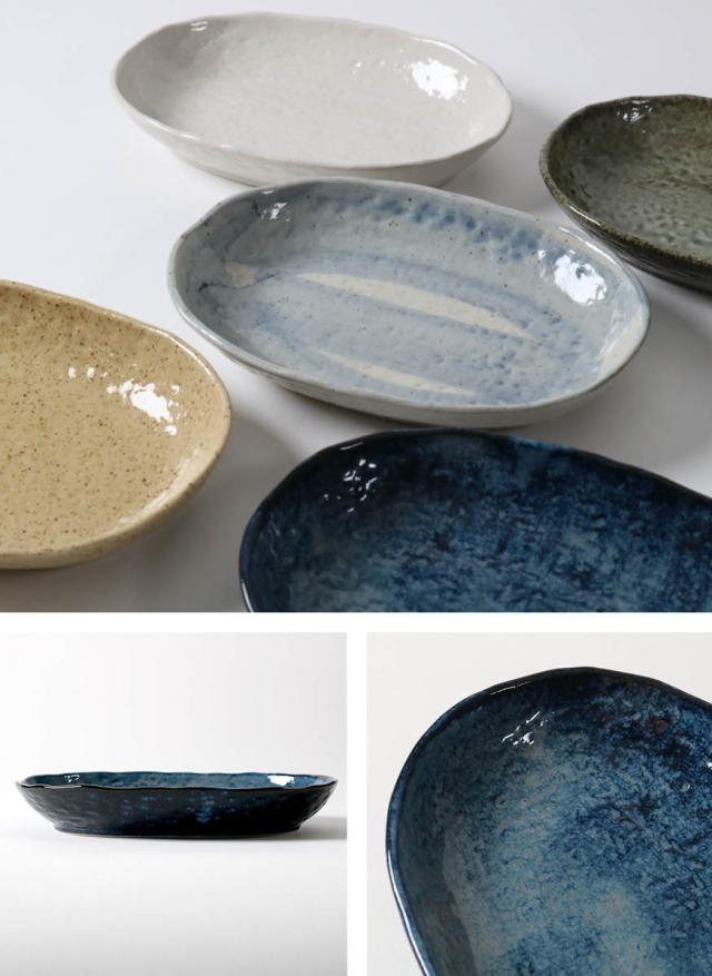 【8枚】新品 日本製 美濃焼 オーバル 楕円皿 深皿 カレー皿 灰釉 ベージュ 新品 日本製 美濃焼 オーバル 楕円皿 深皿 カレー皿 パスタ皿