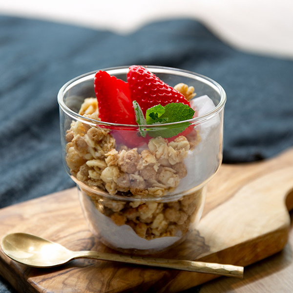 ガラス製デザートカップ 5個セット 4個セット ガラスカップ 225cc Coloreコロレ 耐熱ガラス グラス