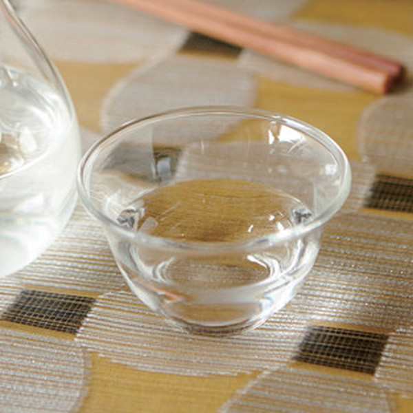 コップ 160ml 煎茶 ガラス お猪口 湯呑み 耐熱 カップ （ 冷茶グラス
