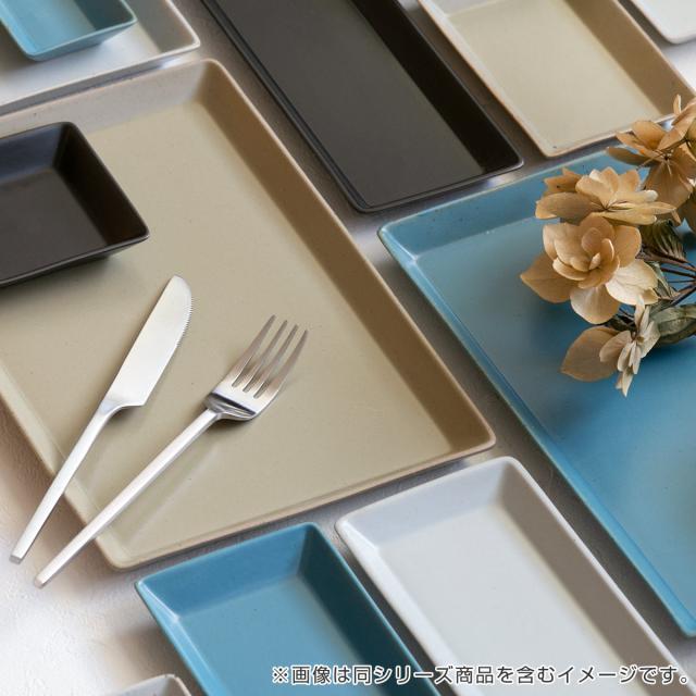 プレート 17.5cm L KASANE レクタングル 陶器 （ 食洗機対応 皿 長皿