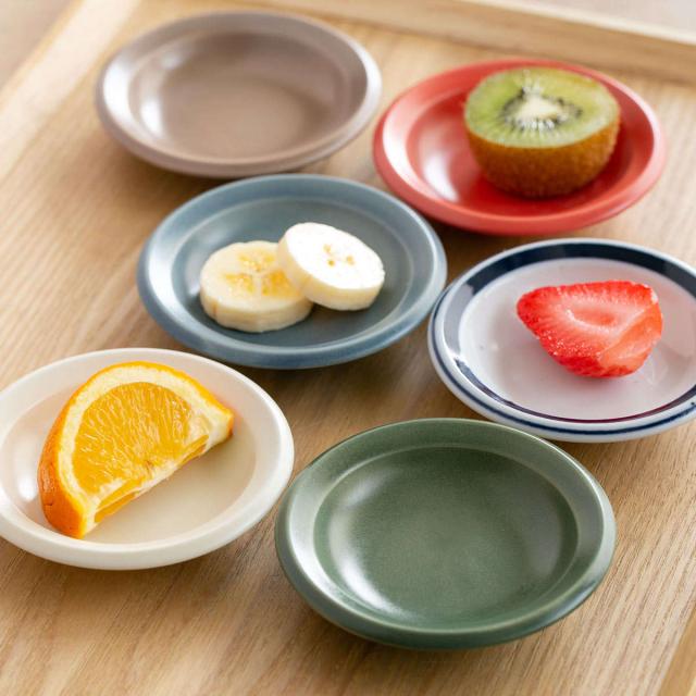 プレート 9cm S AirStack エアスタック 磁器 美濃焼 同色5枚セット