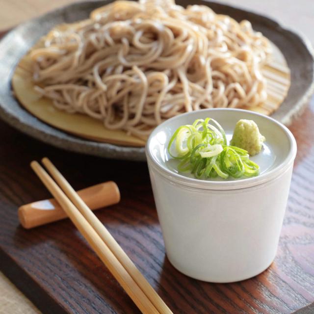 そば猪口 190ml HINATA 陶器 同色4個セット （ 食洗機対応 電子レンジ