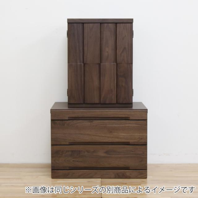 仏壇チェスト 2段 ホワイトオーク 日本製 Nestle 約幅59cm （ 開梱設置 仏壇台 スライド棚 引き出し収納 天然木 コンパクト 収納棚 リビング仏壇 収納 キャビネット 無垢 桐 シンプル おしゃれ ）