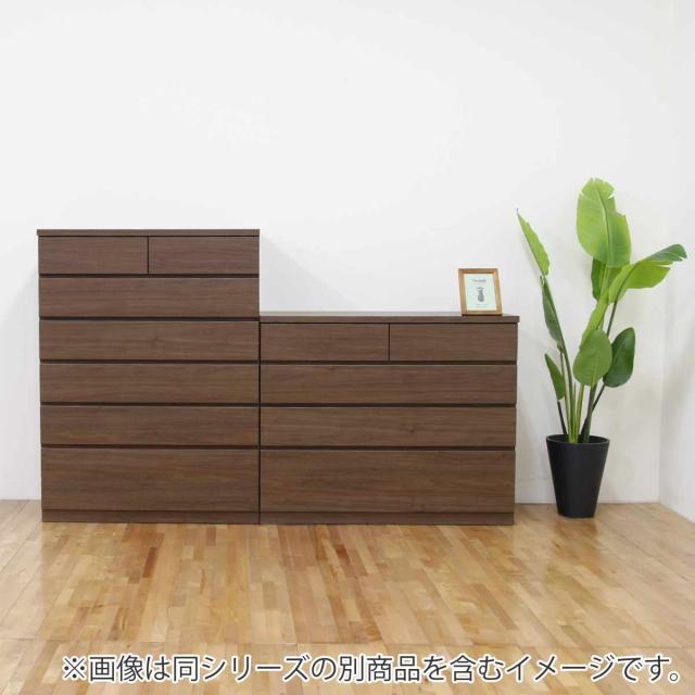 チェスト 6段 シンプルデザイン Sylph 日本製 約幅89cm （ 開梱設置 たんす 箪笥 引き出し 収納 桐 家具 完成品 リビング 衣類 低ホルムアルデヒド 桐たんす スライドレール シンプル ）_9