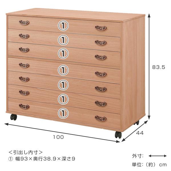 日本製】天然木桐箪笥 3段桐タンス マーゼルン 焼桐箪笥 マーゼルン 総桐