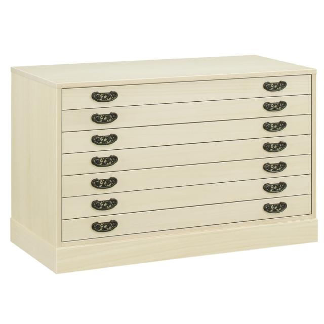 総桐 着物たんす 7段 ろうびき仕上 日本製 幅100cm （ 桐たんす 桐 着物