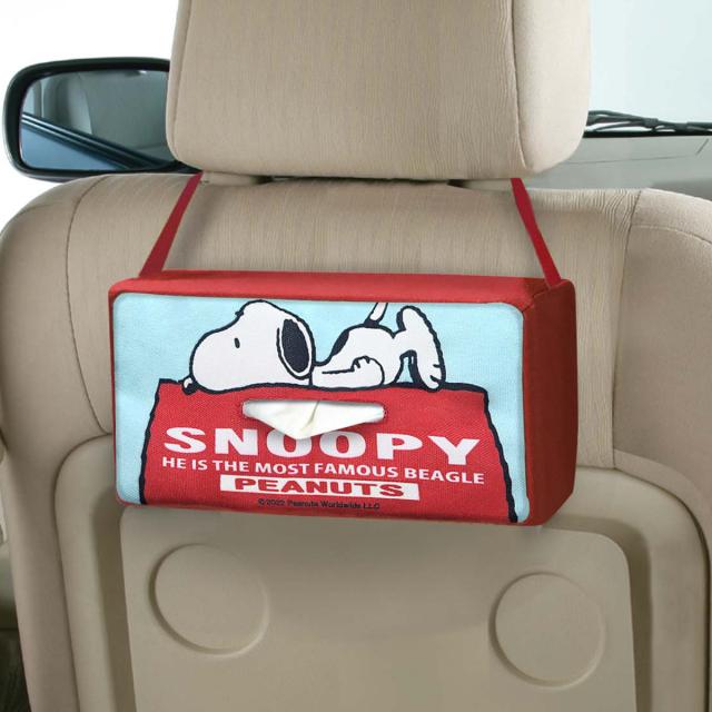 ティッシュケース スヌーピー 吊り下げ レッド キャラクター グッズ Snoopy Peanuts 車載 ティッシュ カー用品 ヘッドレスト インテリの通販はau Pay マーケット お弁当グッズのカラフルbox