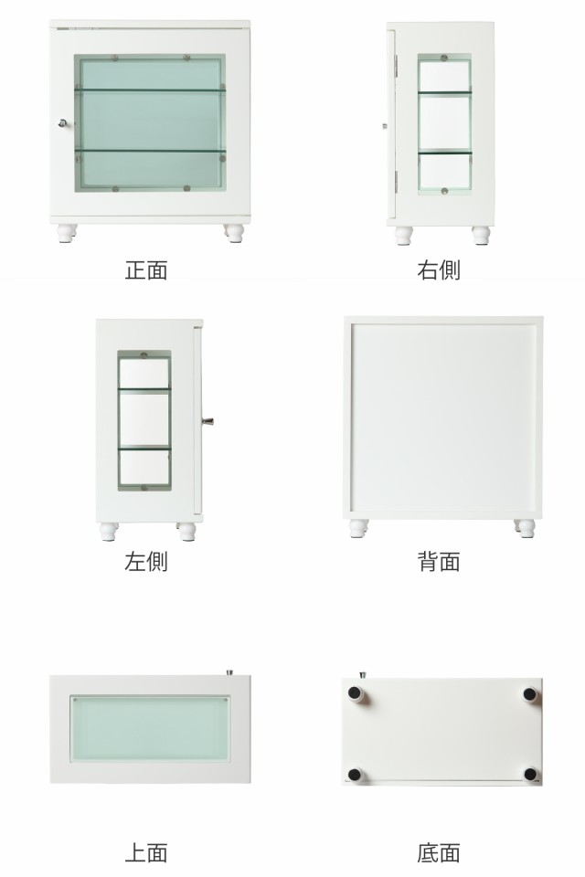 ミニコレクションラック ショーケース ワイドタイプ 幅35cm