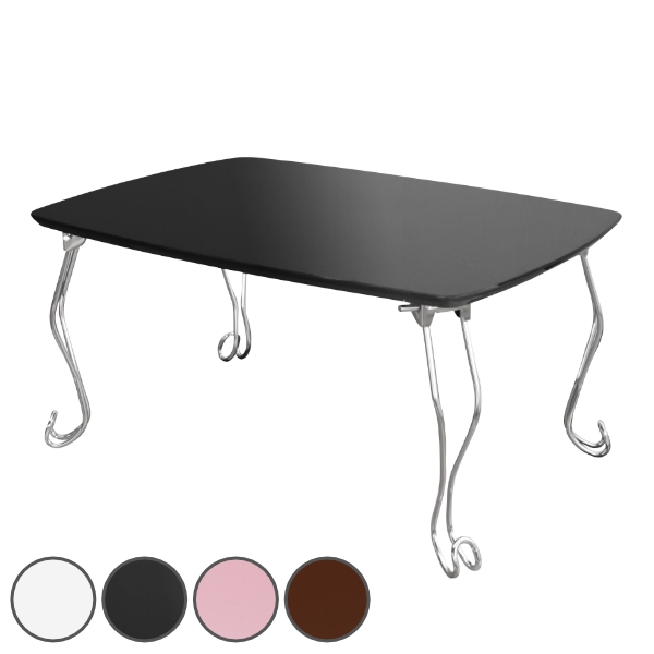 折りたたみテーブル 幅70cm 猫脚 姫系 かわいい 収納 折りたたみ 机 テーブル 折り畳み 折れ脚 折り畳みテーブル ローテーブル センタの通販はau Pay マーケット リビングート