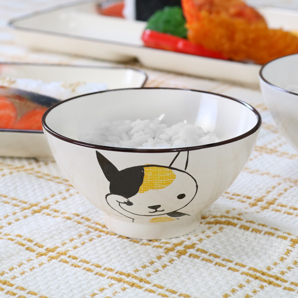 茶碗 2ml 小 Helloあにまる ねこ 食器 日本製 電子レンジ対応 子供 食洗機対応 ご飯茶碗 子供用食器 子供茶碗 猫 ネコ 猫柄 三毛猫 の通販はau Wowma お弁当グッズのカラフルbox