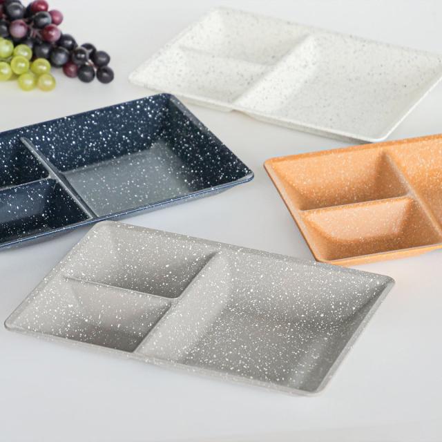 ランチプレート 8枚セット ランチプレート プラスチック 食器 フタ付きランチプレート 角型