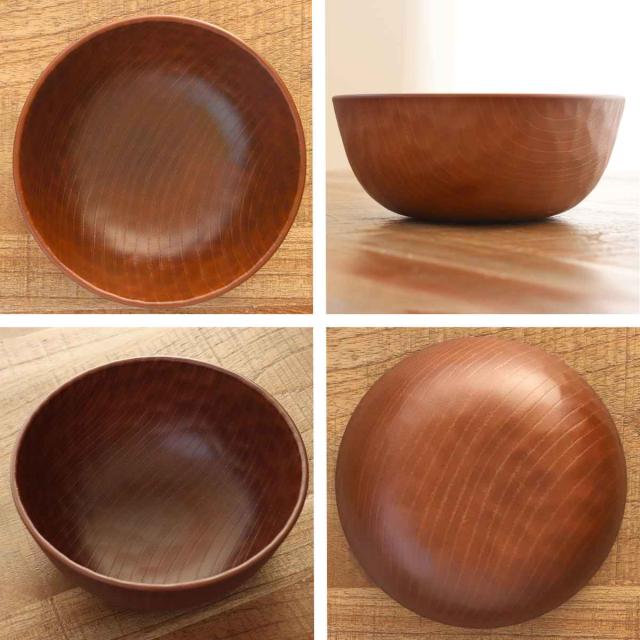 ボウル L 17cm WOODY CRAFT （ 食洗器対応 電子レンジ対応 椀 サラダ