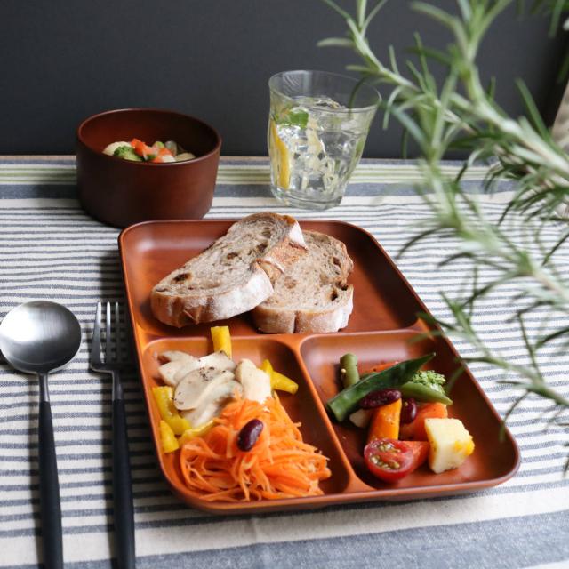 ランチプレート 26.5cm SEE プラスチック （ 食洗機対応 電子レンジ