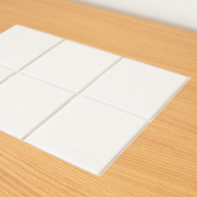 キッチンキャビネット 幅60.2cm 完成品 カントリー調 タイルトップ 引出し付 （ キッチンラック キッチンボード キッチン収納 耐熱 両開き コンパクト 家電収納 レンジラック 台所収納 ホワイト ナチュラル コンセント付き ）_16