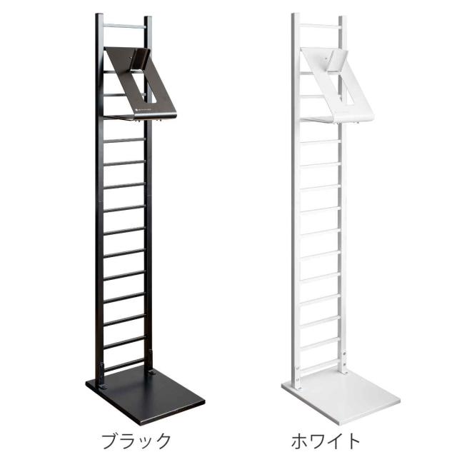 ヘルメットスタンド ディスプレイラック GALEA 幅30cm （ ヘルメットハンガー ラダー ラック ハンガー 棚 ディスプレイ ヘルメット 収納 壁掛け 置き場 ブラック ホワイト シンプル ）_2