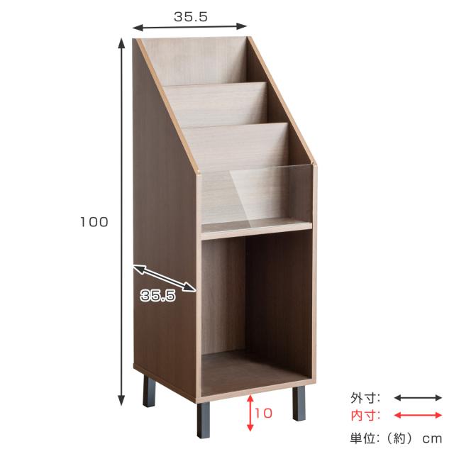 レコードラック マガジンラック ピンク レコードラック マガジンラック ピンク