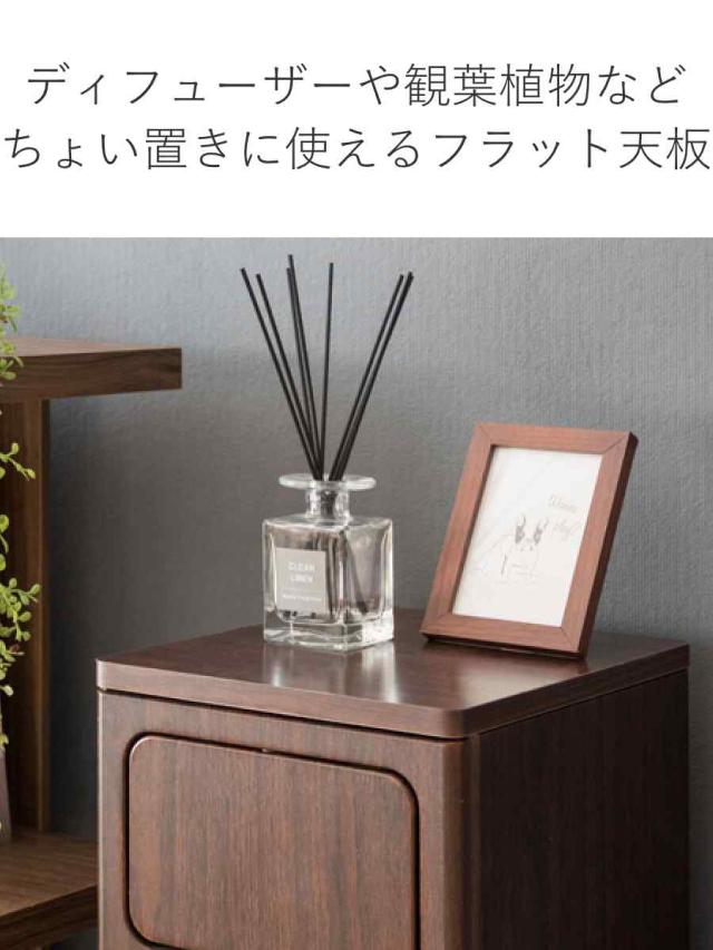 ゴミ箱 40L 2段ダストボックス Empro （ おしゃれ 分別 スリム 分別ゴミ箱 ダストボックス 2段 蓋付き 蓋付きゴミ箱 キッチン リビング 木製 キッチンゴミ箱 スリムゴミ箱 幅25 2分別 袋が見えない 袋 見えない ふた付き ）_12