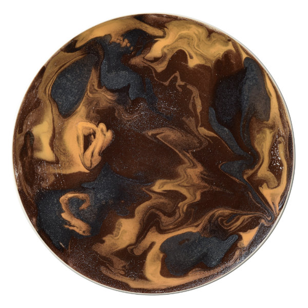 プレート 28cm M.STYLE Maree マレ フラットラウンドプレート 金茶 皿 食器 磁器 美濃焼 日本製 （ 食洗機対応 電子レンジ対応 大皿 丸 盛り込み皿 丸皿 ワンプレート 大皿料理 おしゃれ 和モダン 高級 ）の通販は 11,000円