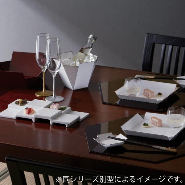 プレート 20cm M.STYLE 和心 皿 食器 和食器 強化磁器 有田焼 日本製 （ 食洗機対応 電子レンジ対応 中皿 角 スクエア メイン皿 メインプレート パスタ皿 パン皿 おしゃれ かわいい 和モダン 白 四角 ）