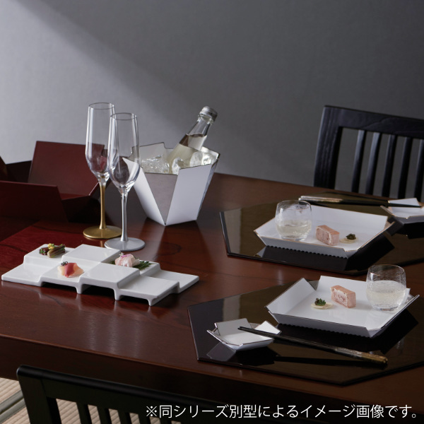 プレート 25cm M.STYLE 和心 皿 食器 和食器 強化磁器 有田焼 日本製 （ 大皿 角 スクエア ワンプレート 大皿料理 盛皿 盛り合わせ メインプレート 盛り皿 おしゃれ かわいい 和モダン 白 四角 ）