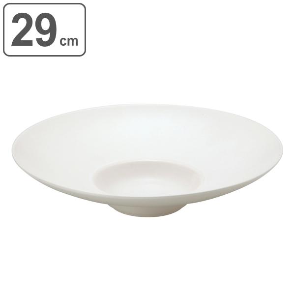 プレート 29cm ワイドリムクーププレート M.STYLE スウィーツパレット 皿 食器 洋食器 磁器 美濃焼 日本製 （ 食洗機対応 電子レンジ対応 大鉢 丸 太リム クープ皿 スープボウル リム鉢 おしゃれ かわいい 白 ホワイト ）の通販は 9,020円