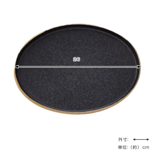 プレート 26cm L オーバル TOSS 磁器 美濃焼 同色3枚セット （ 食洗機対応 電子レンジ対応 皿 お皿 大皿 盛皿 高級感 シック 切り立ち形状 オードブル 盛り合わせ おしゃれ ）