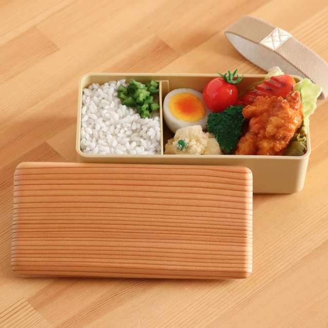 弁当箱 1段 500ml 木蓋 土佐古代杉 （ お弁当箱 ランチボックス