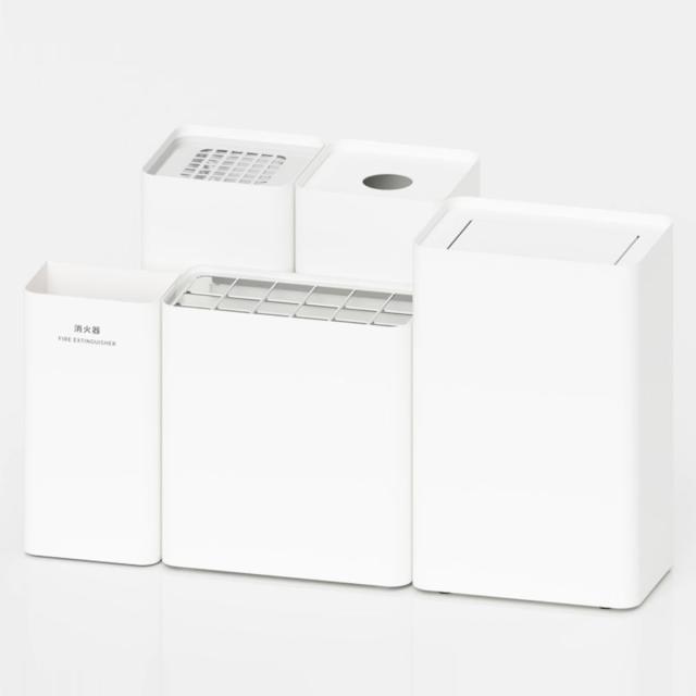屋内用ゴミ箱 44L 丸穴蓋 ホワイト色 業務用ダストボックス 屑S・屑入 Mseries （ 法人限定 ゴミ箱 屋内 ごみ箱 屋内用ごみ箱 ダストボックス 白 ホワイト 分別ゴミ箱 分別 かん びん ペットボトル 分別ごみ箱 おしゃれ ）の通販は