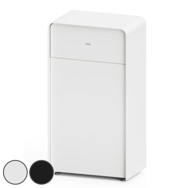 屋内用ゴミ箱 60L プッシュ蓋 ノーマルタイプ 業務用ダストボックス Mseries 中型屑入 （ 法人限定 屋内用 分別ゴミ箱 分別 業務用 ゴミ箱 ごみ箱 分別ごみ箱 屋内 ごみばこ 分別用 大容量 60リットル 白 黒 日本製 ）の通販は 67,254円