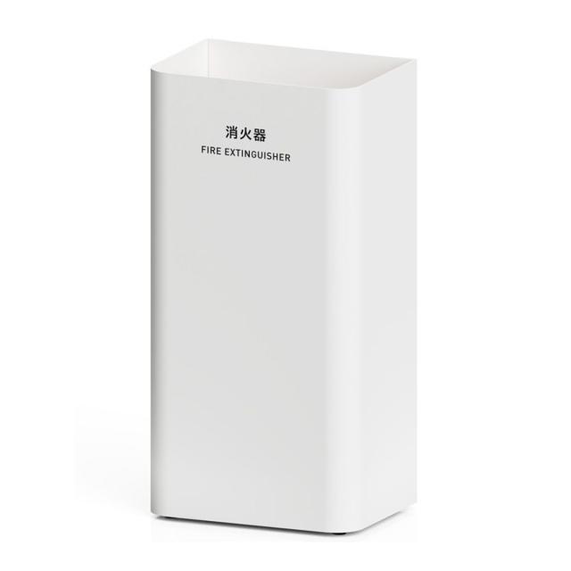消火器カバー Mseries （ 法人限定 消防 消火 消火器 器具 隠す 目隠し カバー スチール 設置 飲食店 オフィス 会社 学校 店舗 病院 ホコリ除け 汚れ防止 安全用品 ブラック ホワイト 白 黒 日本製 ）