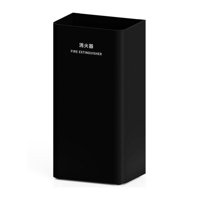 消火器カバー Mseries （ 法人限定 消防 消火 消火器 器具 隠す 目隠し カバー スチール 設置 飲食店 オフィス 会社 学校 店舗 病院 ホコリ除け 汚れ防止 安全用品 ブラック ホワイト 白 黒 日本製 ）