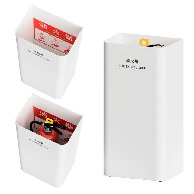 消火器カバー Mseries （ 法人限定 消防 消火 消火器 器具 隠す 目隠し カバー スチール 設置 飲食店 オフィス 会社 学校 店舗 病院 ホコリ除け 汚れ防止 安全用品 ブラック ホワイト 白 黒 日本製 ）