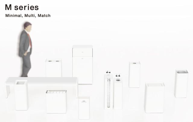 消火器カバー Mseries （ 法人限定 消防 消火 消火器 器具 隠す 目隠し カバー スチール 設置 飲食店 オフィス 会社 学校 店舗 病院 ホコリ除け 汚れ防止 安全用品 ブラック ホワイト 白 黒 日本製 ）