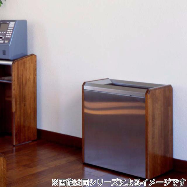 業務用ゴミ箱 屋内用 クリンダスト フタ付 ステンレス/木製側板 65L （ 法人限定 ダストボックス ごみ箱 くず入れ ゴミ箱 屋内 65リットル ふた付き ステンレス ヘアライン仕上げ 大型 大容量 トラッシュボックス おしゃれ ）_7